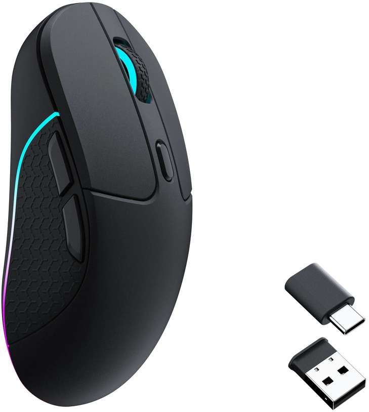Belaidė žaidimų pelė Keychron M3 Wireless, Juoda