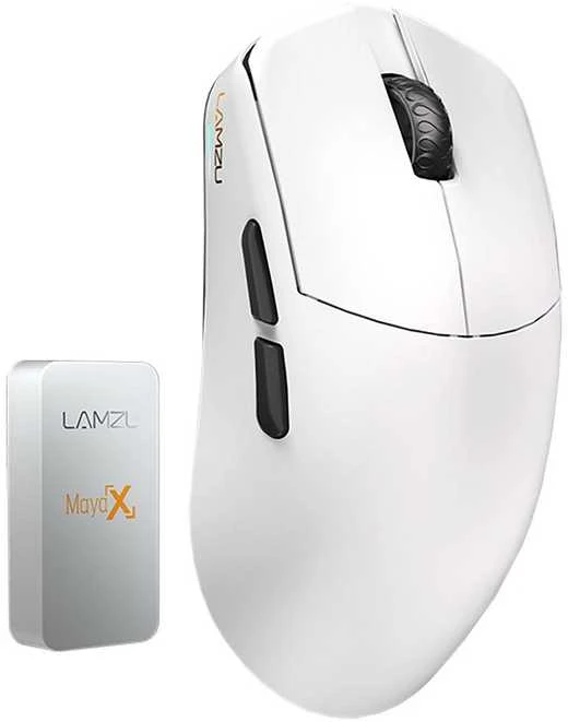 Lamzu MAYA X Wireless 8K Baltas (Balta) Belaidė Žaidimų Pelė