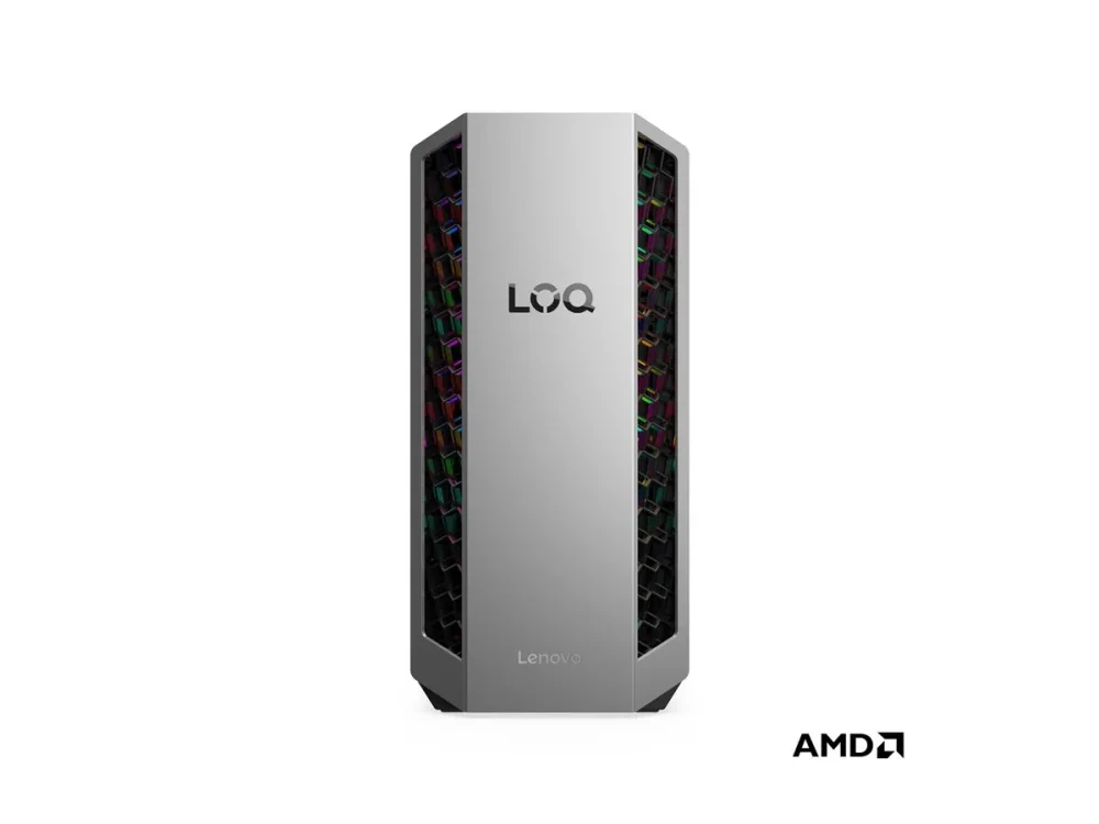 Stacionarus kompiuteris Lenovo LOQ | 26ADR10 | Desktop | Tower | AMD Ryzen 7 | 8745HX | 32 (2x16GB) GB | SODIMM DDR5 | 1000 GB | NVIDIA GeForce RTX 5070 | Optinio disko nėra | No keyboard | Windows 11 Home | Garantija 24 mėn.