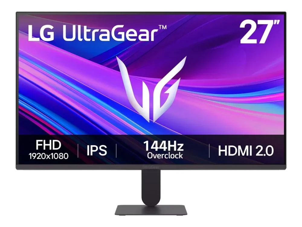 LG 27G411A-B computer monitorius 68.6 cm (27") 1920 x 1080 pikselių Full HD LCD Juodas