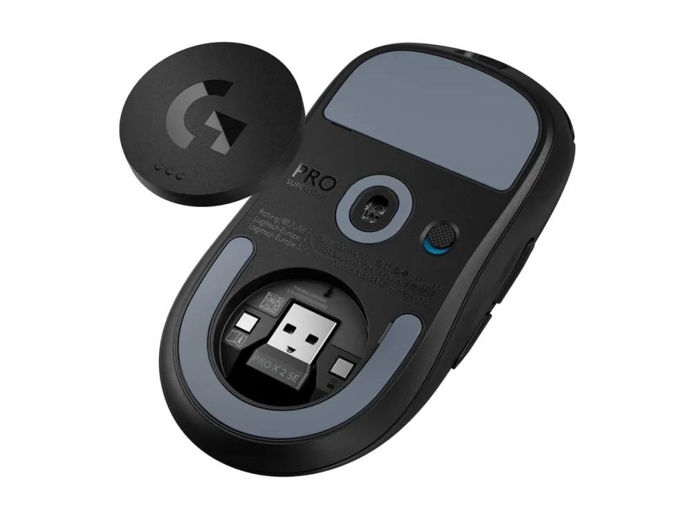 Belaidė žaidimų pelė Logitech PRO X Superlight 2 SE, Juoda