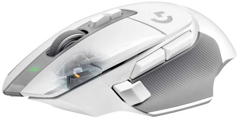 LOGITECH G502 X LIGHTSPEED Belaidė pelė žaidimams - Baltas/CORE - EWR2