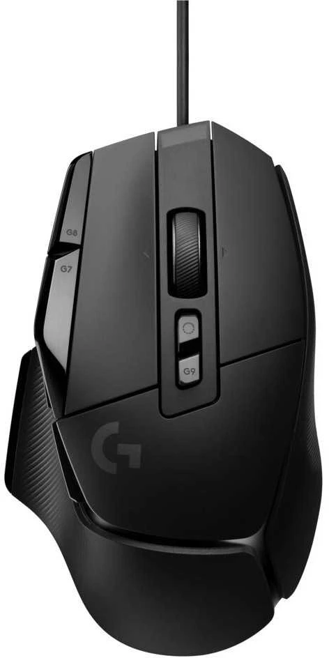 Žaidimų pelė su laidu Logitech G502 X, Juodos spalvos