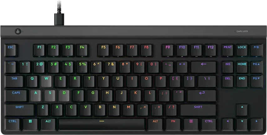 Klaviatūra LOGITECH G515 RAPID TKL - Juodas - US INT'L - USB - N/A - EMEA28i-935 - LINEAR