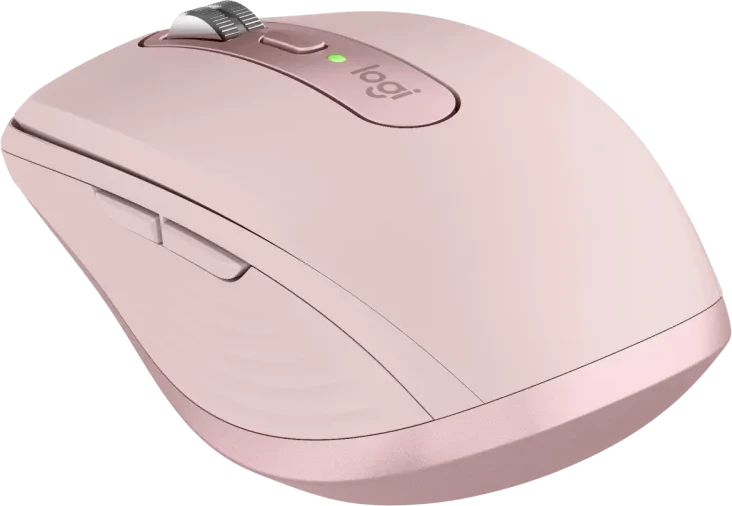 Belaidė pelė Logitech MX Anywhere 3S, rožinės spalvos
