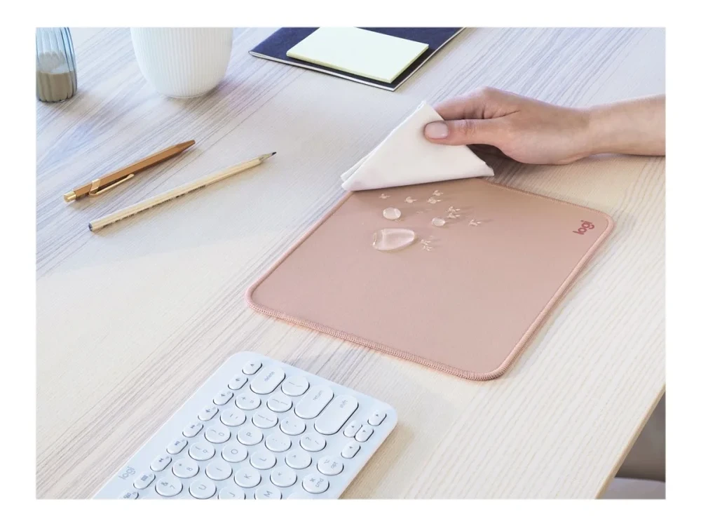 Pelės kilimėlis Logitech Studio Series, Rožinė spalva