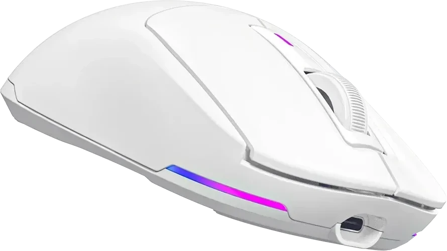 LORGAR Pelė žaidimams MSA10WR Advanced Wireless PixArt 3311 Balta