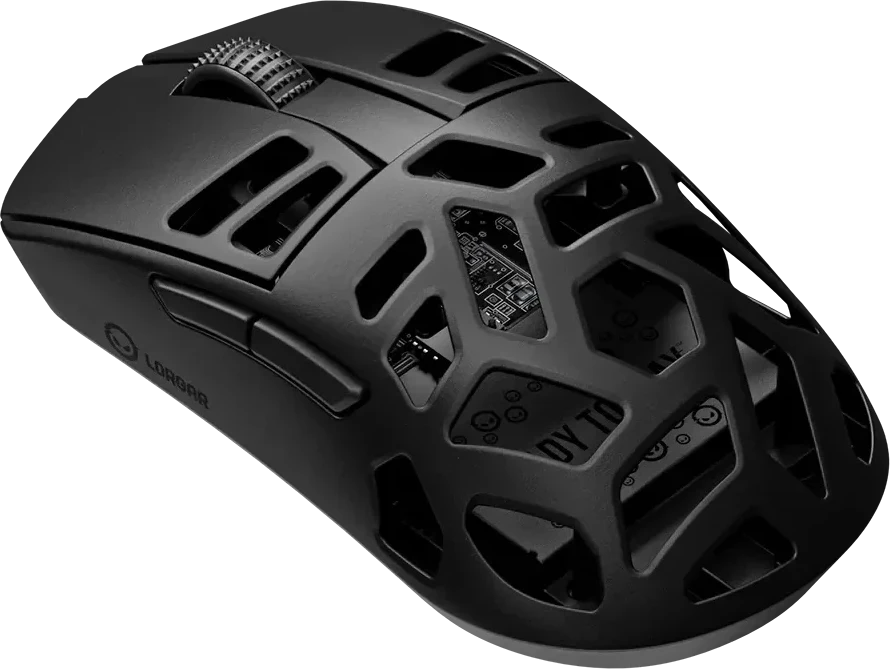 LORGAR Pelė žaidimams MSE90W Elite Wireless Magnesium Juodas