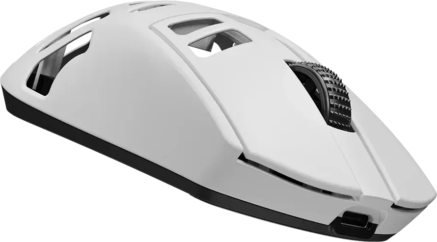 LORGAR Pelė žaidimams MSE90W Elite Wireless Magnesium Baltas