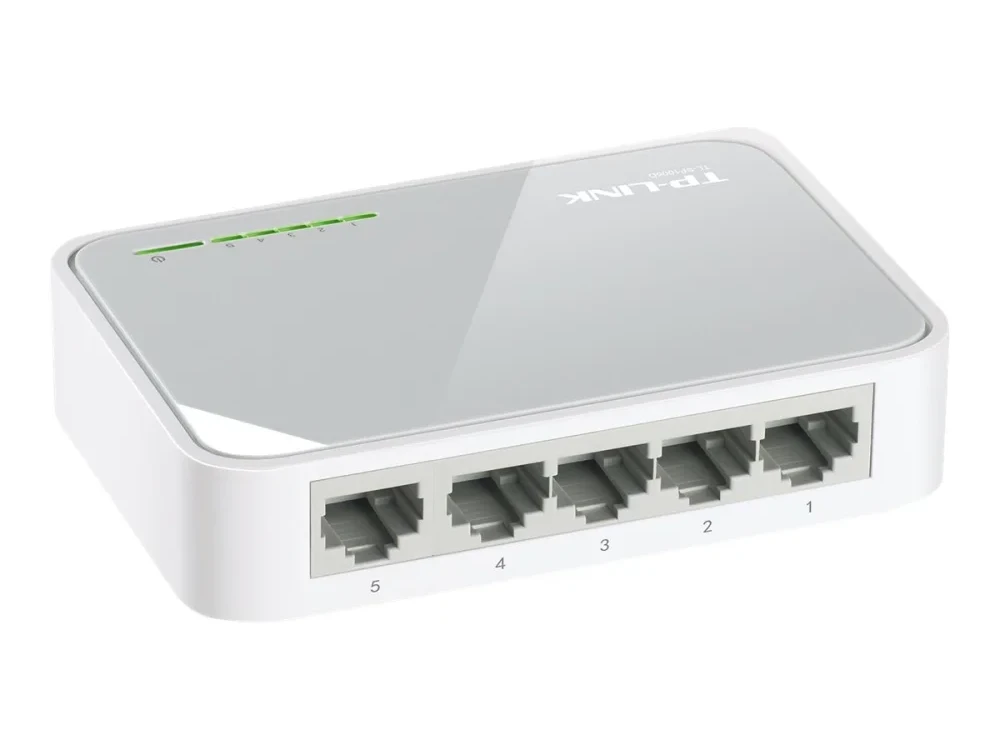 Šakotuvas TP-LINK 5 prievadų 10/100 Mbps komutatorius darbalaukio