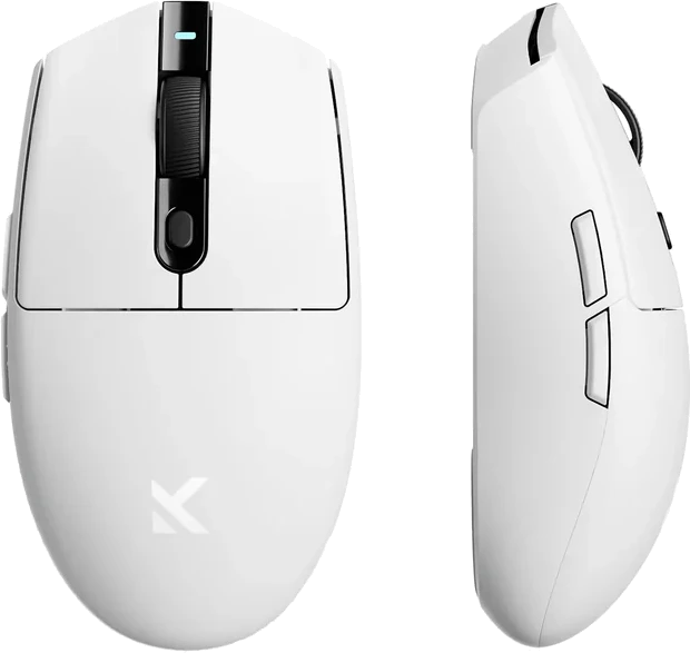 MCHOSE G3 V2 Pro Wireless Baltas (Balta) Belaidė Žaidimų Pelė