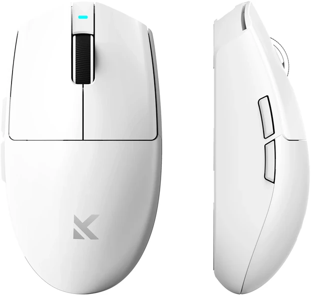 MCHOSE G3 V2 Pro Wireless Baltas (Balta) Belaidė Žaidimų Pelė