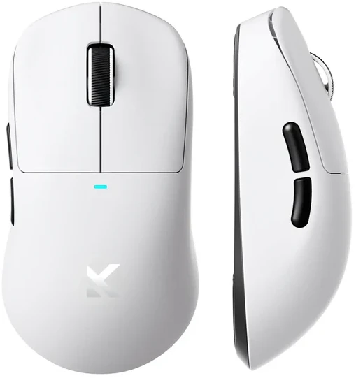 MCHOSE M7 V2 Ultra Wireless Baltas (Balta) Belaidė Žaidimų Pelė