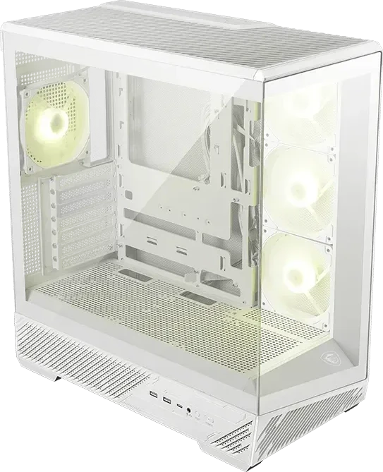 MSI MAG PANO 130R PZ Baltas kompiuterio korpusas Midi Tower