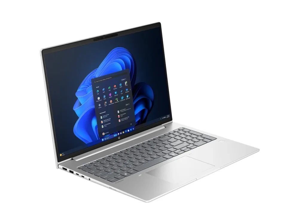 Nešiojamas kompiuteris HP ProBook 4 G1ah 16 - Ryzen 5 220, 24GB, 512GB SSD, 16 WUXGA 300-nit AG, 1080p non-IR cam, FPR, US backlit klaviatūra, Win 11 Pro, 1 year