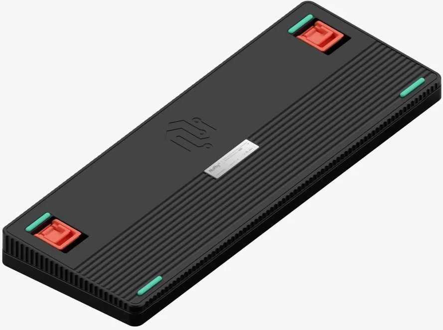 NuPhy Halo96 V2 IO Wireless Belaidė Žaidimų Klaviatūra | Obsidian Juodas, Raudona Max