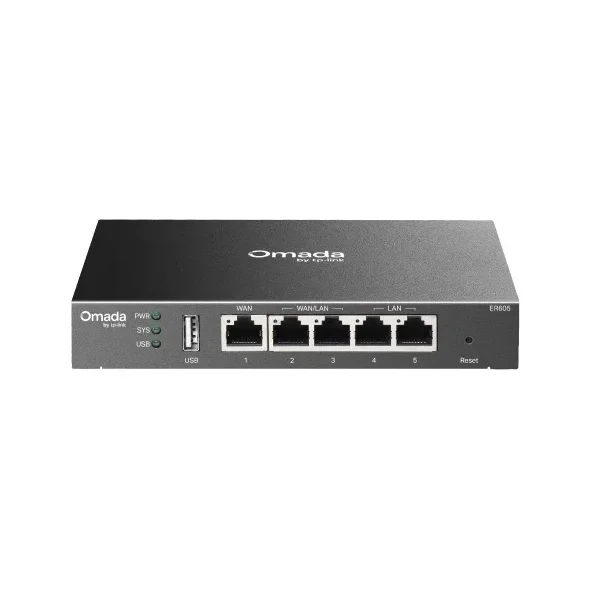 Šakotuvas TP-Link SafeStream Multi-WAN VPN TL-ER605