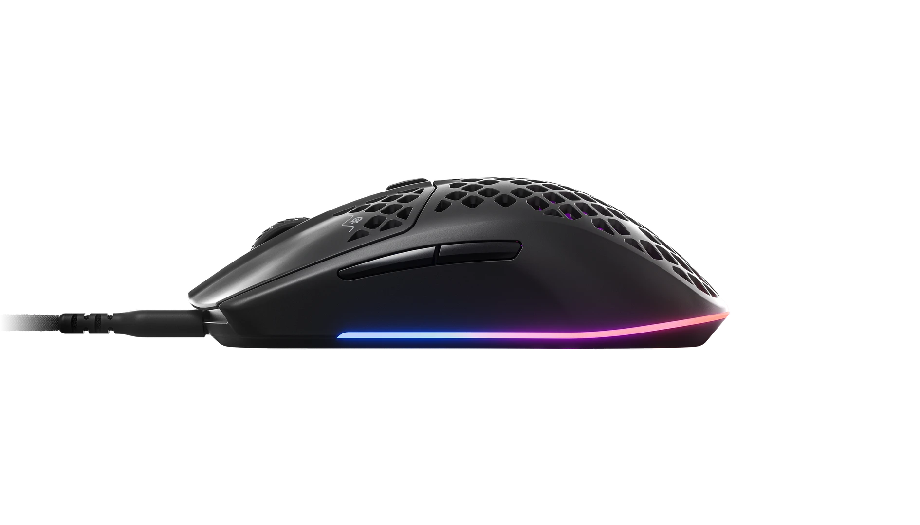 Žaidimų pelė SteelSeries Aerox 3 Onyx , Juodos spalvos