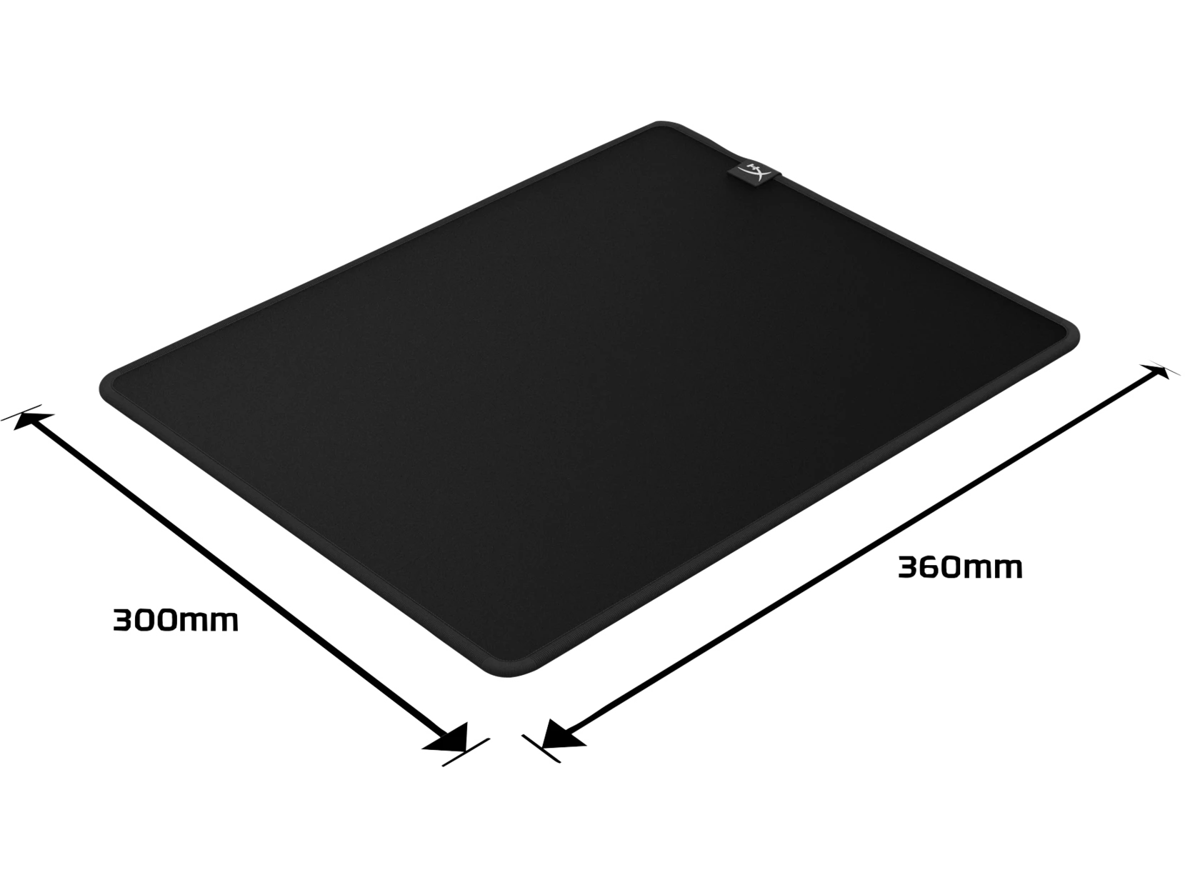 HyperX Pulsefire Mat - Žaidimų pelės kilimėlis, M dydžio, 360 mm x 300 mm
