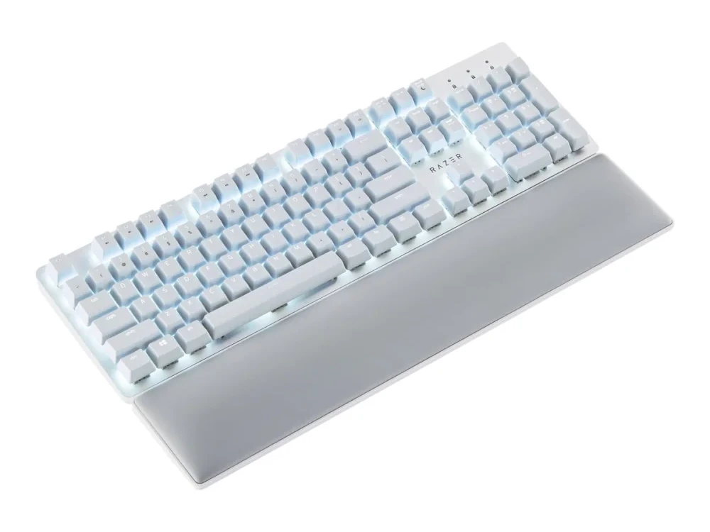 Razer | Mechaninė klaviatūra | Pro Type Ultra | Mechaninė klaviatūra žaidimams | Wireless/su laidu | Belaidė jungtis | US | Baltas