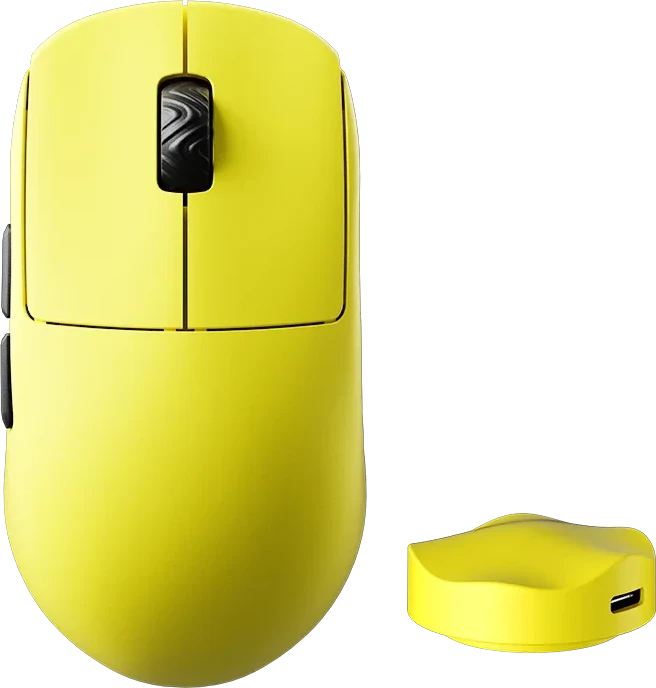 Scyrox V8 Pelė žaidimams, 8K, wireless – geltona