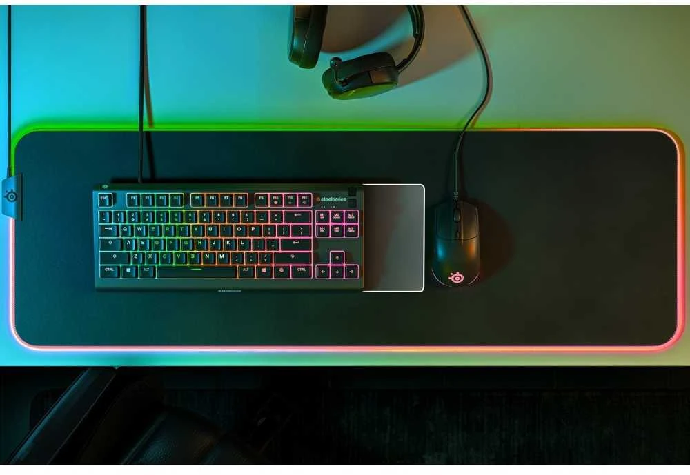 SteelSeries Apex 3 TKL Žaidimų Klaviatūra | Juodas, Membraninė