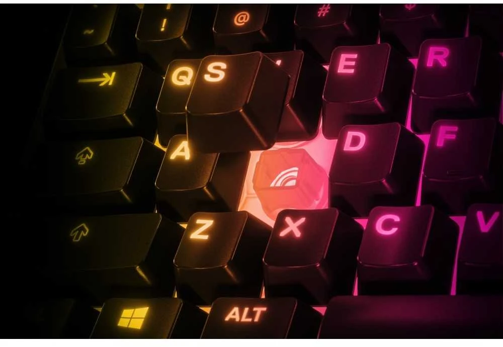 SteelSeries Apex 3 TKL Žaidimų Klaviatūra | Juodas, Membraninė