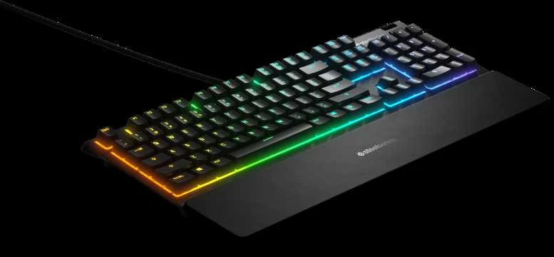 SteelSeries Apex 3 Žaidimų Klaviatūra | Juodas, Membraninė
