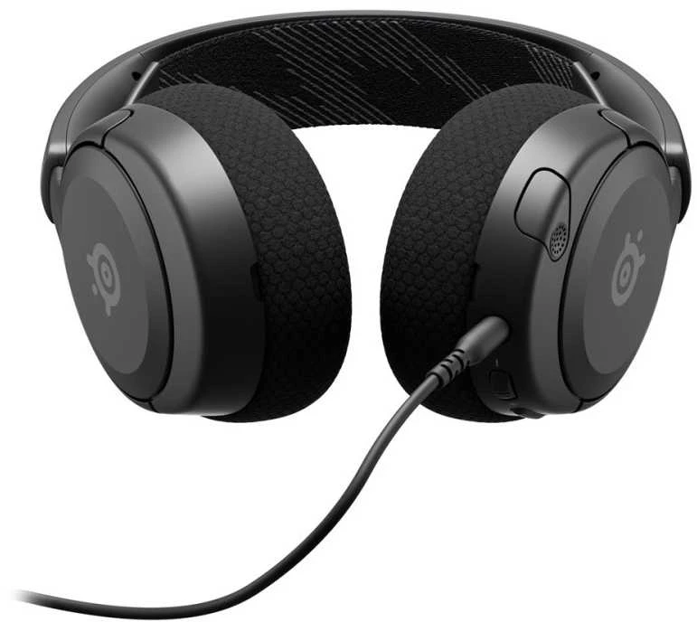 Ausinės žaidimams Arctis Nova 1 Over-Ear, Su mikrofonu, Juodos spalvos