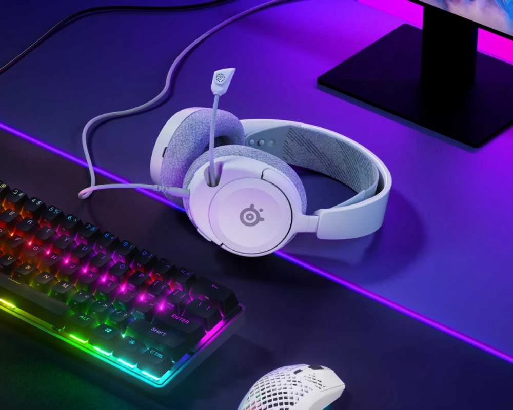SteelSeries Arctis Nova 1 Žaidimų Ausinės | Baltas