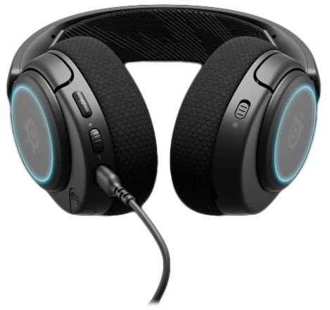 SteelSeries Arctis Nova 3 Žaidimų Ausinės | Juodas