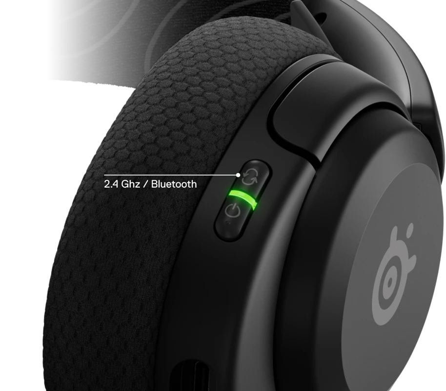 SteelSeries Arctis Nova 5 jungčių perjungimo mygtukas