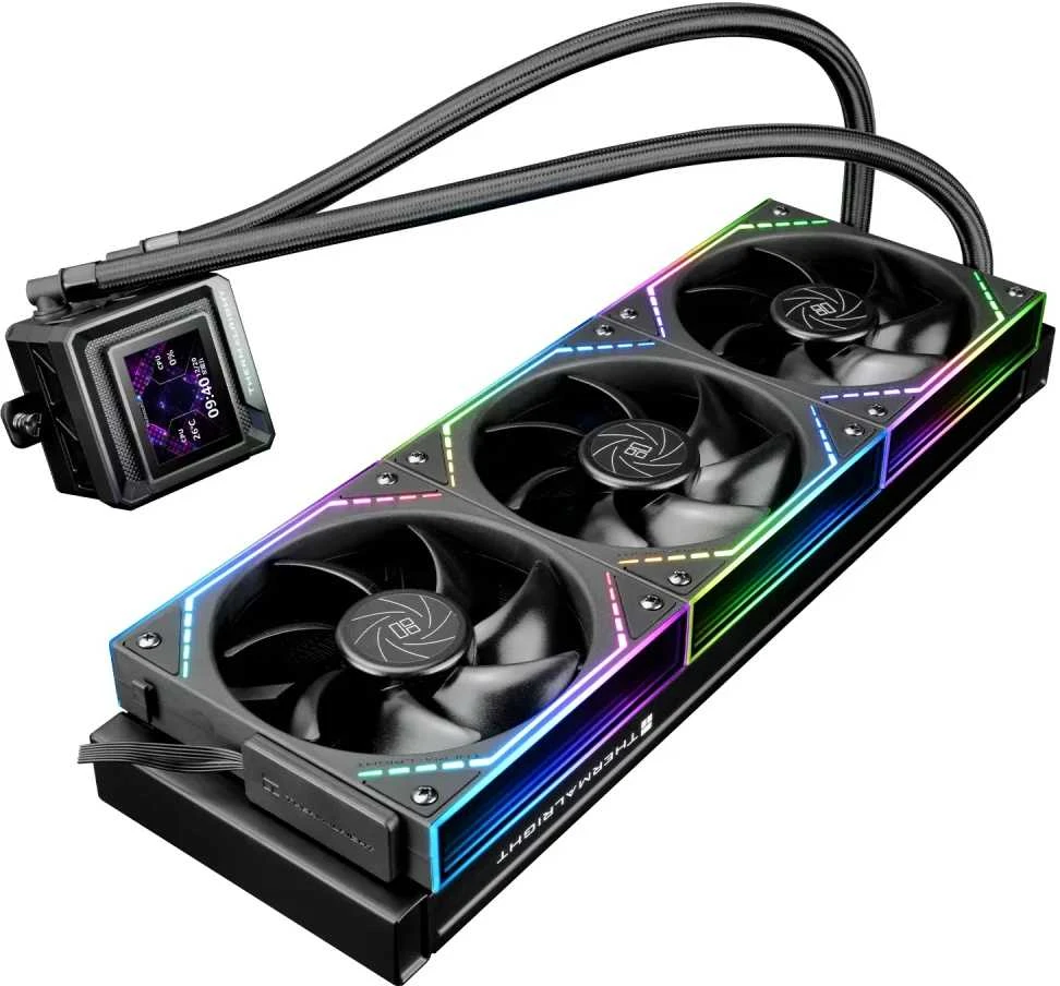 Thermalright Frozen Warframe 360 SE su LCD ekranu