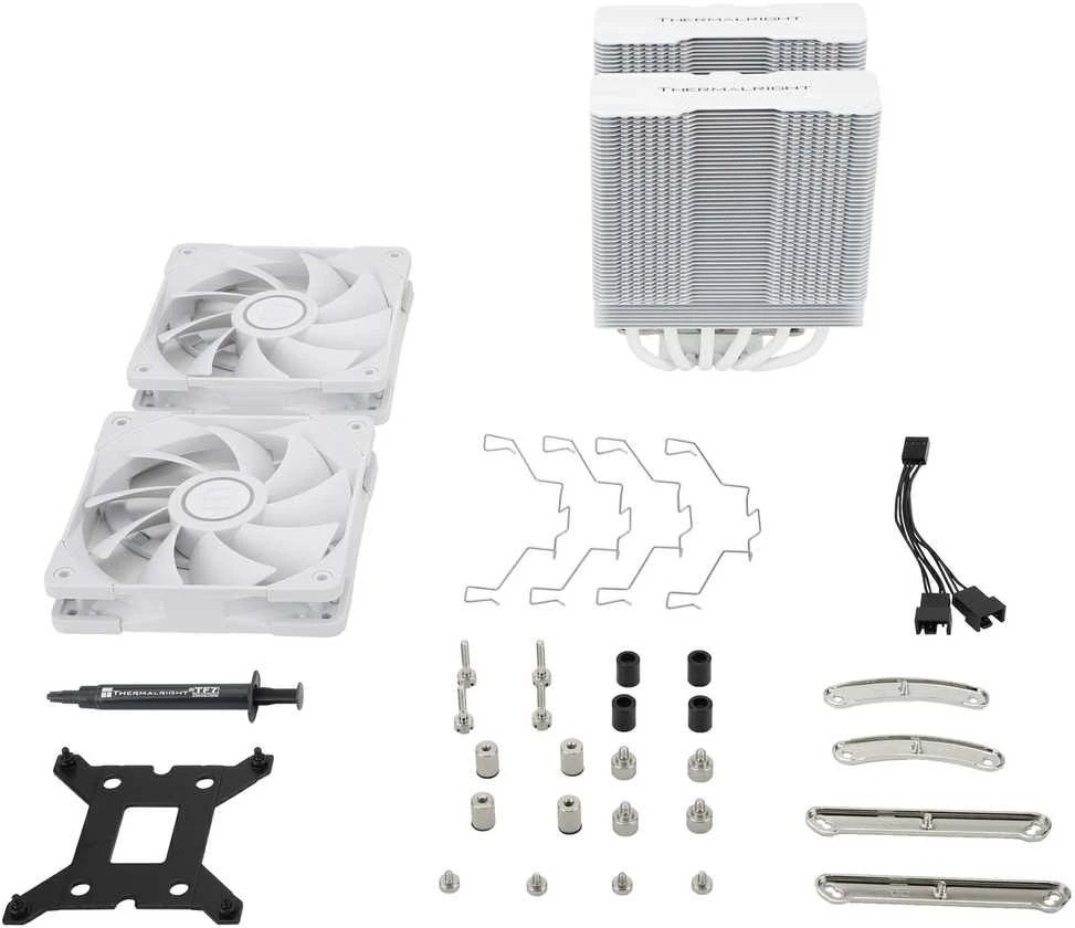 Thermalright Peerless Assassin 120 Baltas (120mm) (Baltas) Procesoriaus Aušintuvas