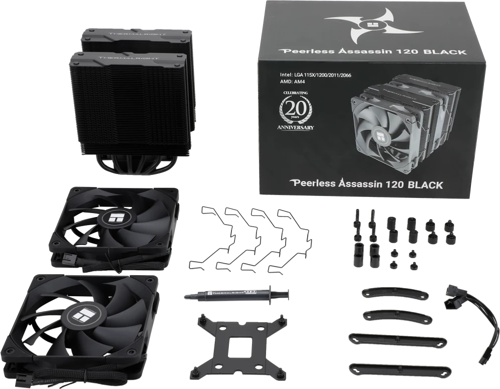 Thermalright Peerless Assassin 120 Juodas (Juodas) Procesoriaus Aušintuvas