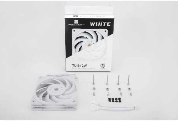 Thermalright TL-B12W ventiliatorius su montavimo rinkiniu