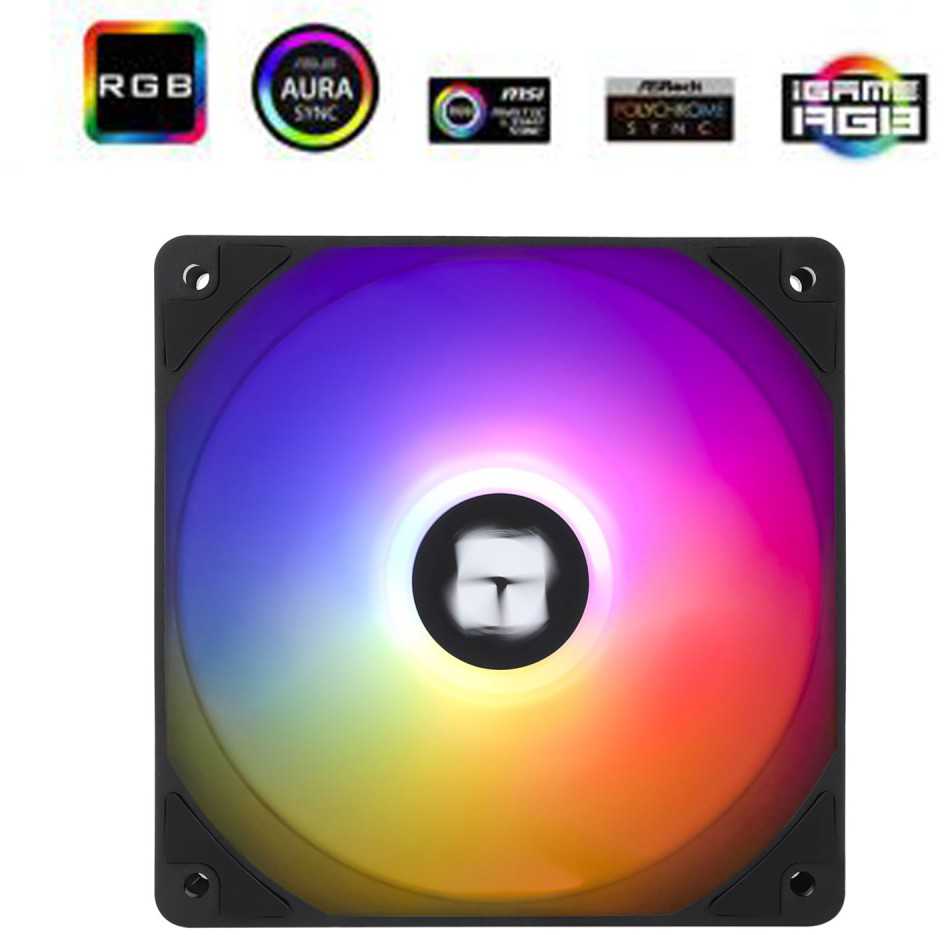 Thermalright TL-C12C-S PWM ARGB Juodas (120mm) (Juodas) Ventiliatorius
