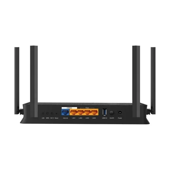 TP-LINK ARCHER BE3600 Dual-Band Wi-Fi 7 Maršrutizatorius Maršrutizatorius | Juodas