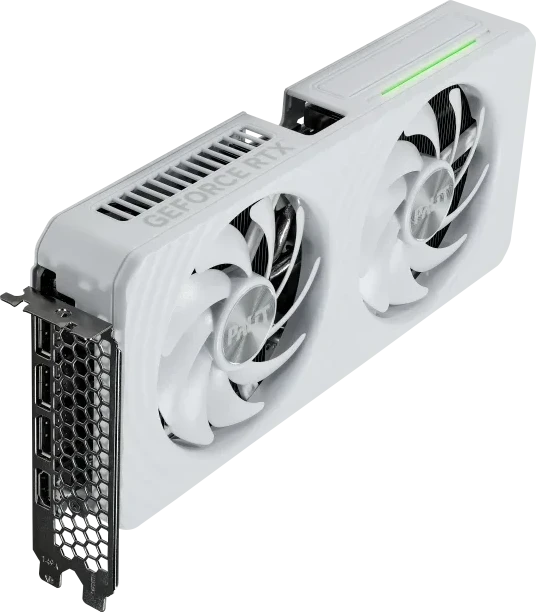 Vaizdo plokštė Palit GeForce RTX 5060 Baltas OC NVIDIA 8 GB GDDR7
