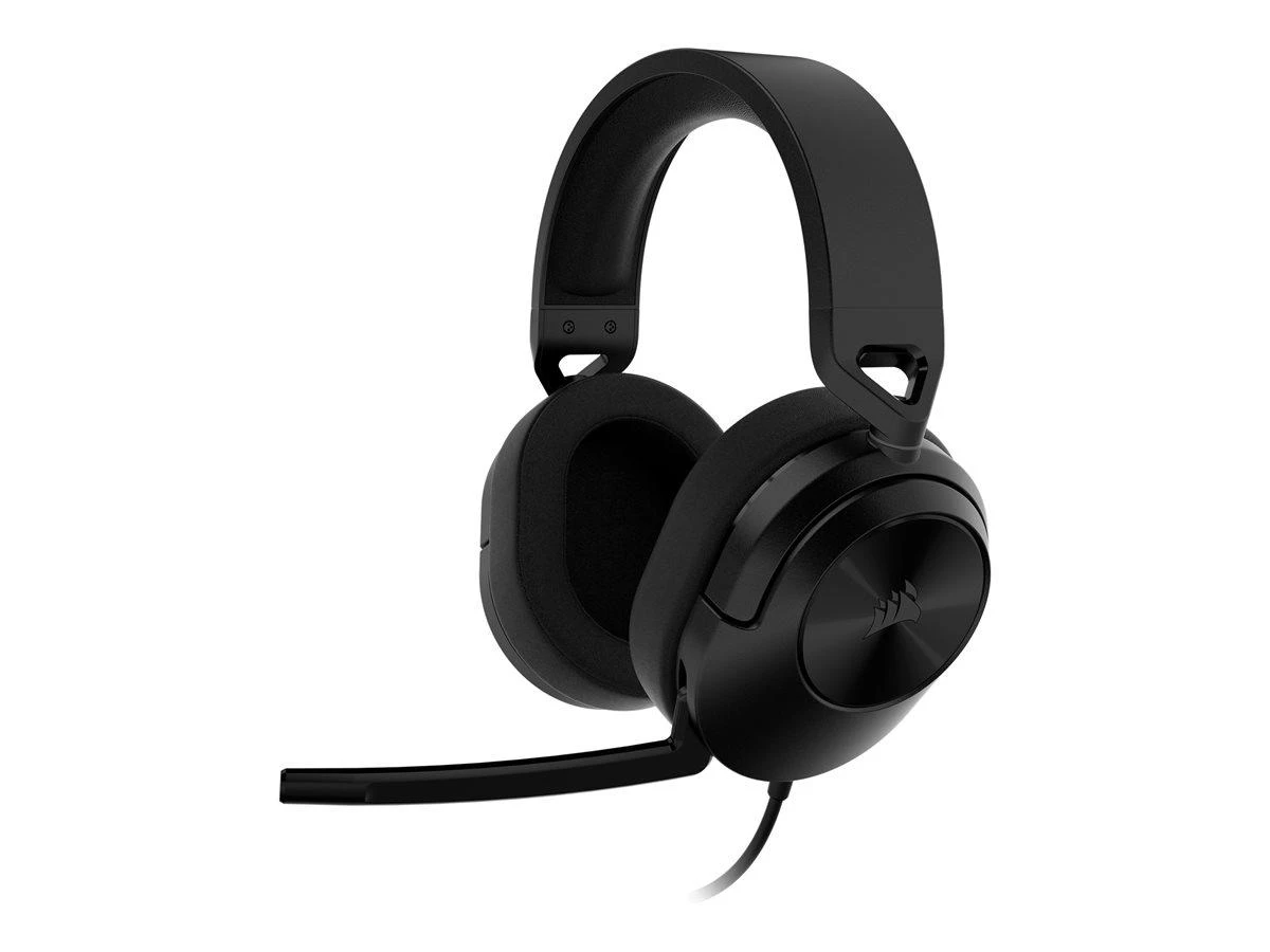 Žaidimų ausinės Corsair HS55 Surround Headset Carbon, Juodos