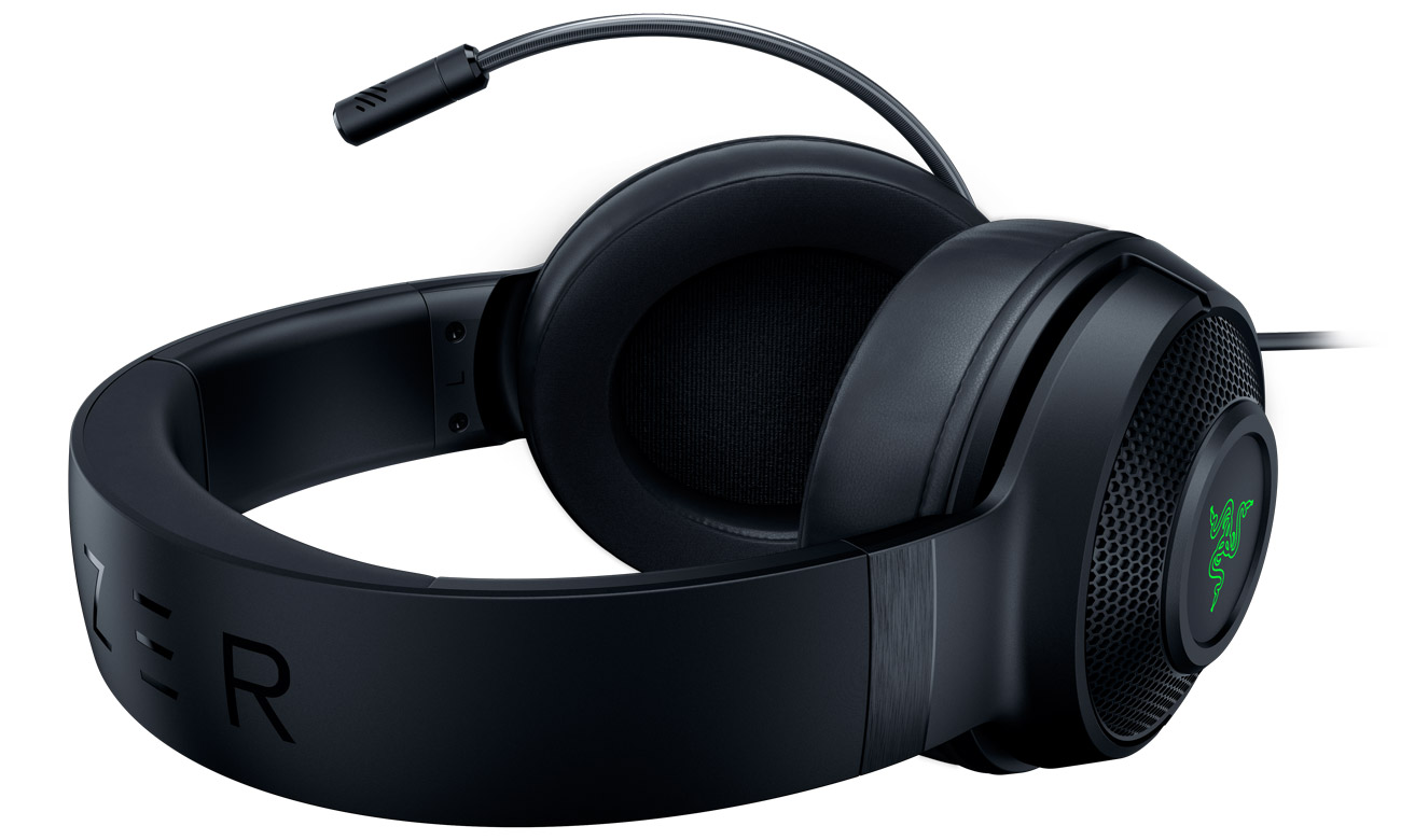 Ultra-Lengvos PC Žaidimų Ausinės Razer Kraken V3 X, Juodos