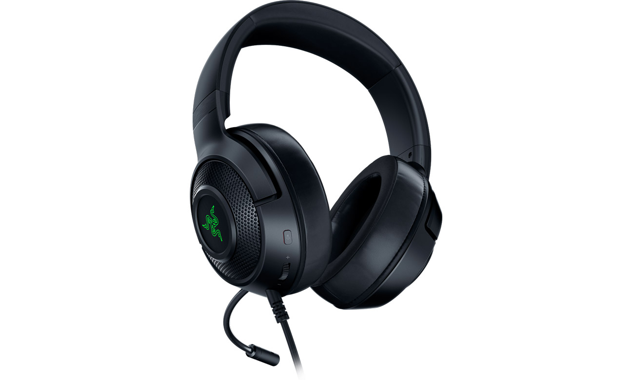 Ultra-Lengvos PC Žaidimų Ausinės Razer Kraken V3 X, Juodos