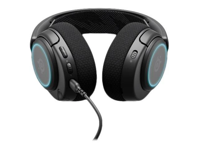 Ausinės žaidimams su mikrofonu SteelSeries Arctis Nova 3 Over-Ear, Juodos spalvos
