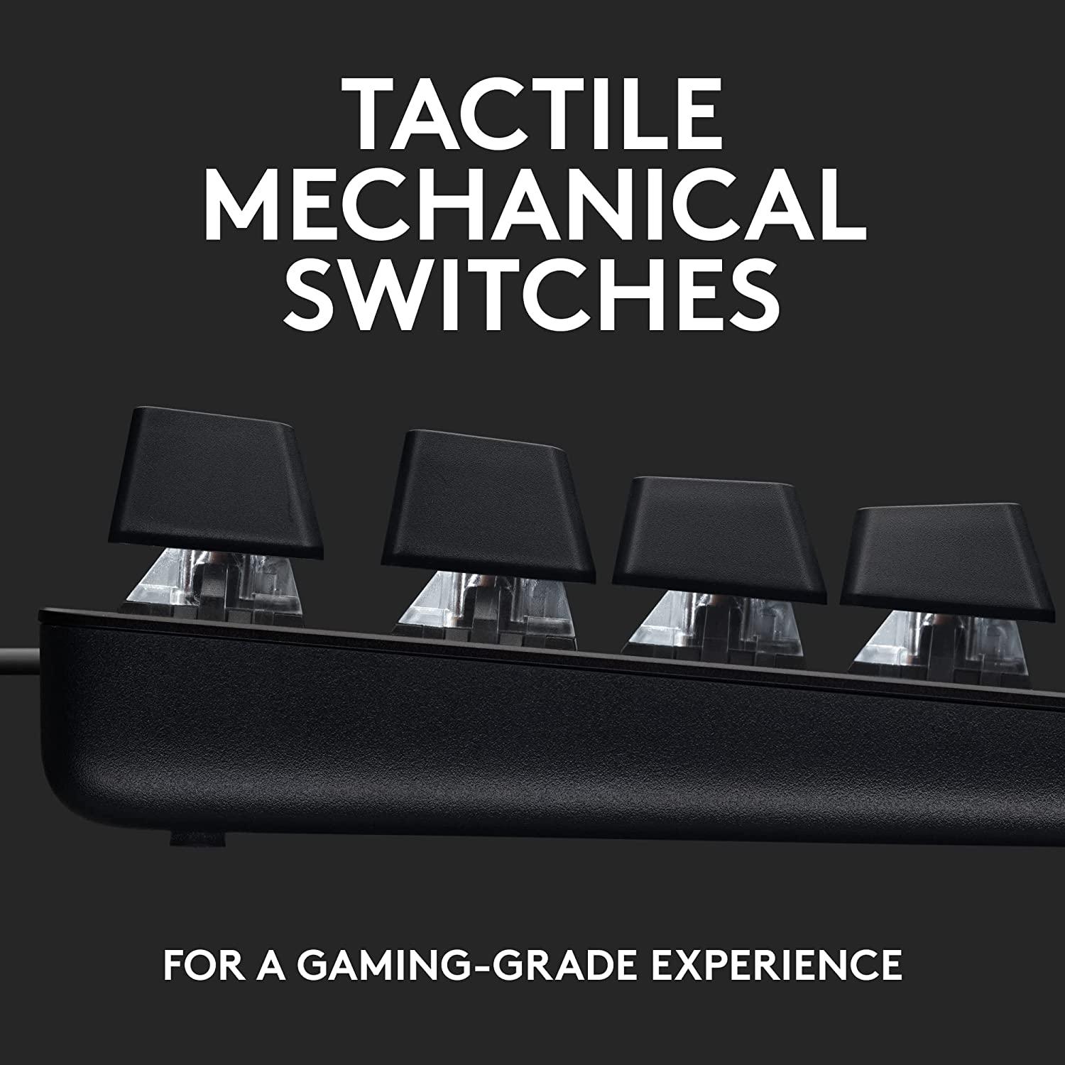 Mechaninė žaidimų klaviatūra su pašvietimu Logitech G413 TKL SE, US išdėstymas