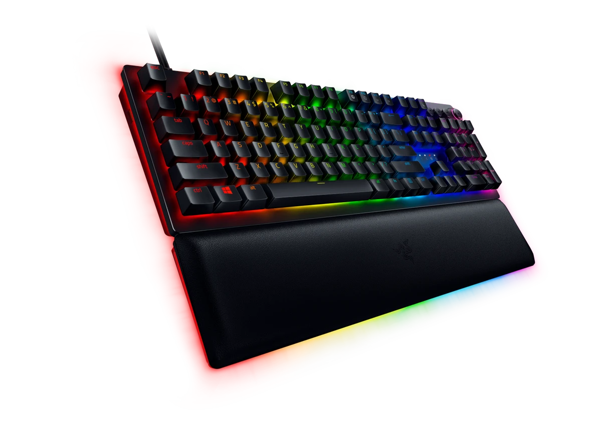 Analoginė Optinė Žaidimų klaviatūra Razer Huntsman V2, US išdėstymas