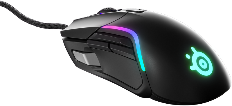 SteelSeries | Pelė žaidimams | Optinė | su laidu | Juodas | Rival 5 | Yes