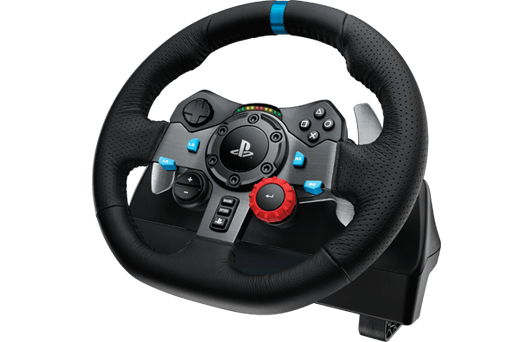 Žaidimų Vairas Logitech G29 + Ausinės Astro A10 Juodas (Skirtas PlayStation ir PC)