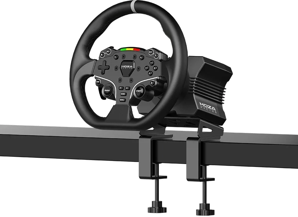 Žaidimų vairo rinkinys Moza Racing (R5 vairo rinkinys + RS20 pedalų rinkinys) (PC)