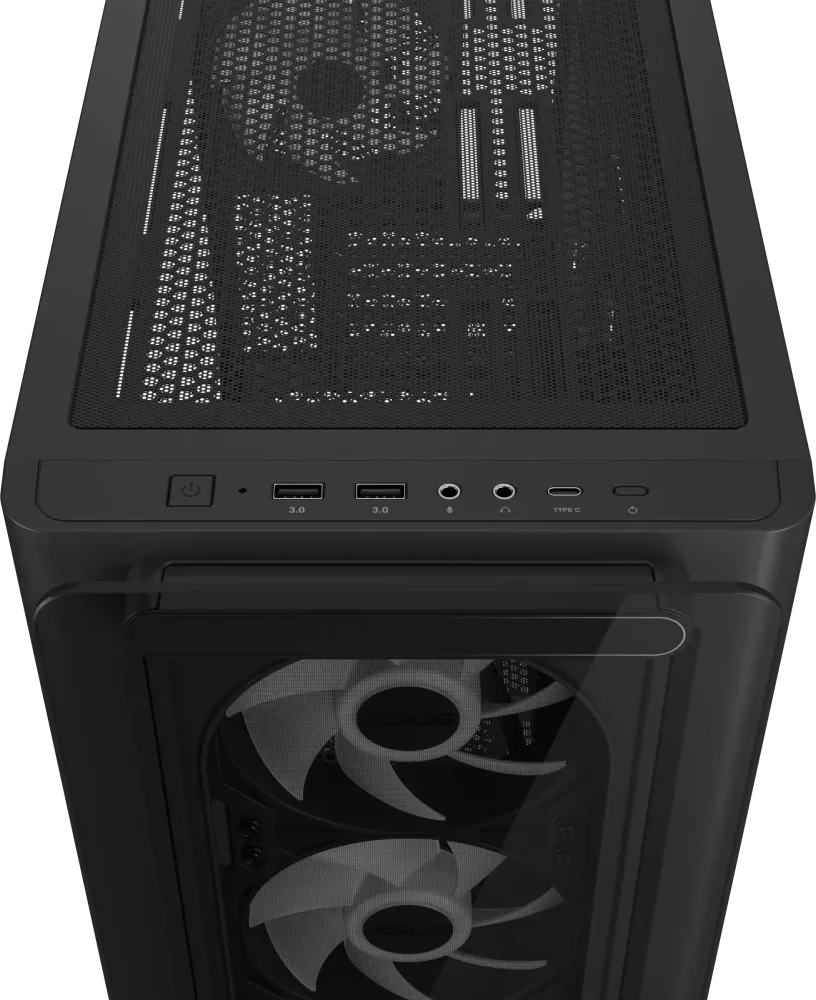 ASUS A23 PLUS ARGB case juodas