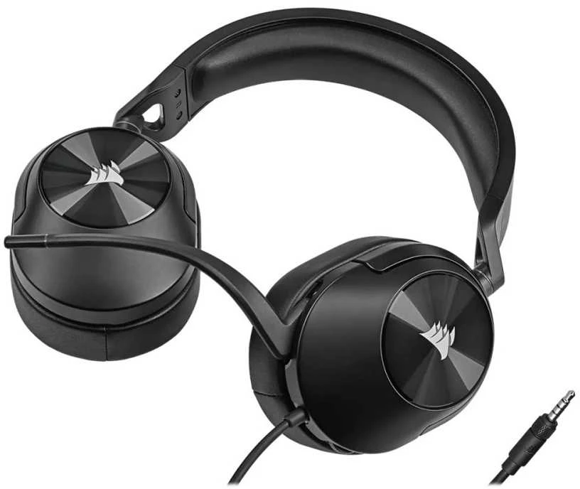Corsair HS55 Stereo Žaidimų Ausinės | Carbon